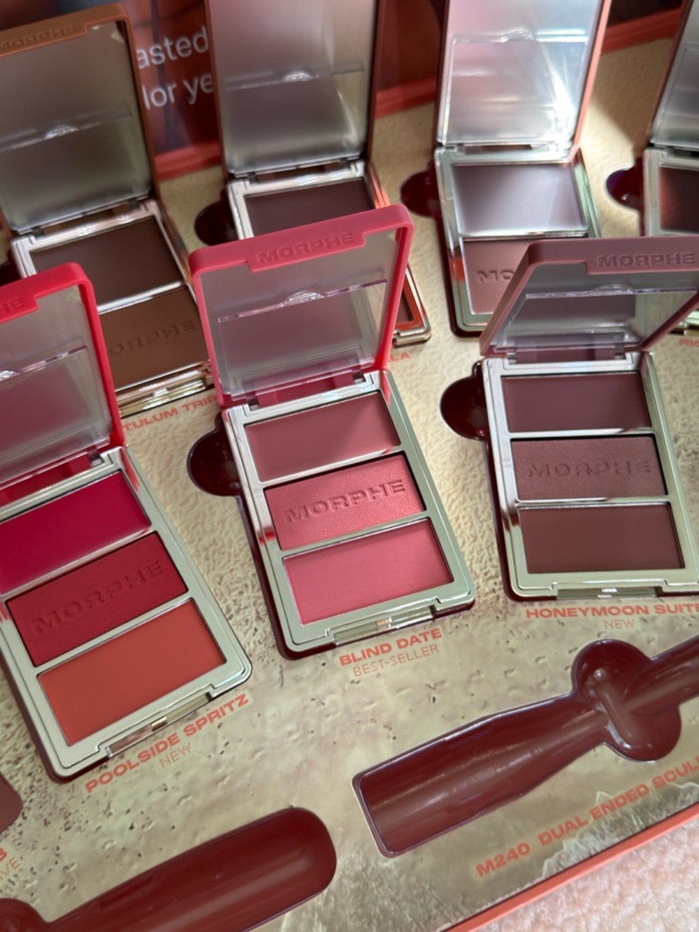 Morphe Blush Duo Palette - Cheek Thrills 9unit - Picture 3 of 5